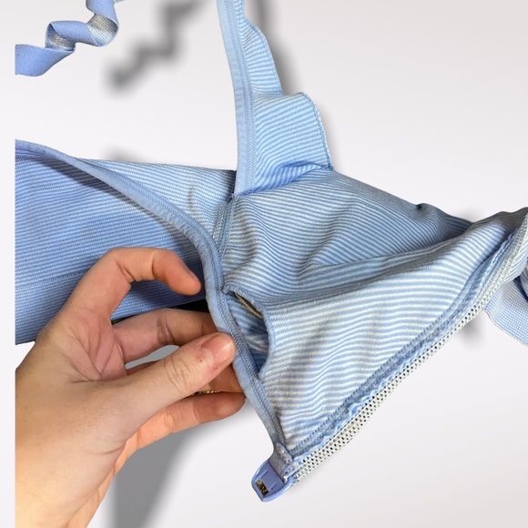 THYME MATERNITY | Blue Nursing Bra - Picture 4 of 5